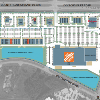 Plan of mall Fleming Plaza