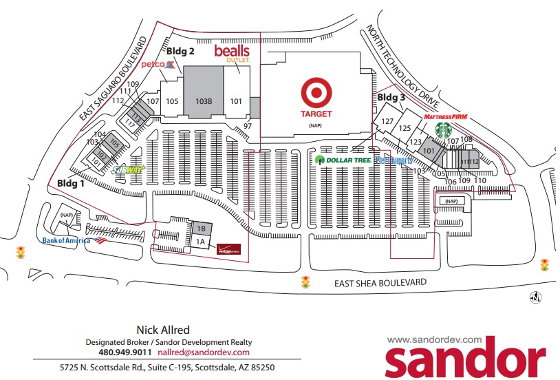 Four Peaks Plaza store list, hours, (location Fountain Hills
