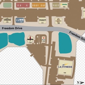 Plan of mall Freedom Commons