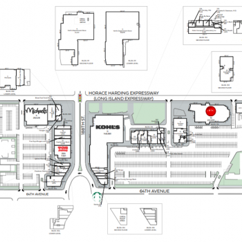 Plan of mall Fresh Meadows Shopping Center