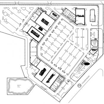 Plan of mall Gaitway Plaza