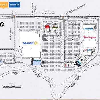 Plan of mall Garfield Commons