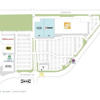 Plan of mall Gateway 101
