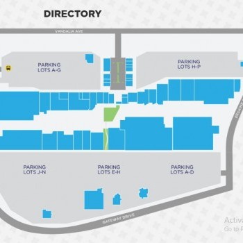 Plan of mall Gateway Center