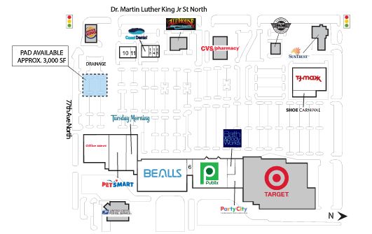 T J Maxx In Gateway Market Center Store Location Hours St Petersburg Florida Malls In America