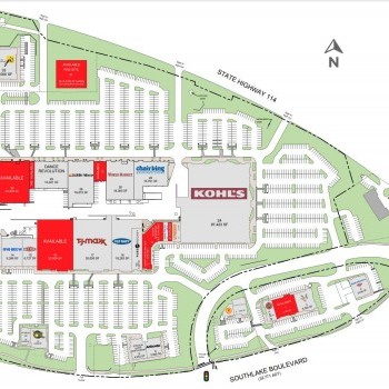 Plan of mall Gateway Plaza