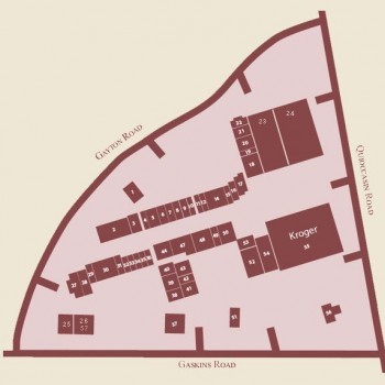 Plan of mall Gayton Crossing