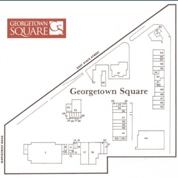 Plan of mall Georgetown Square