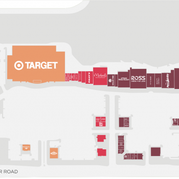Plan of mall Gilbert Gateway Towne Center