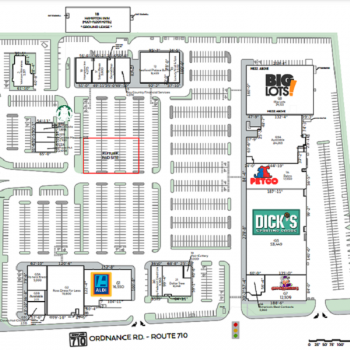 Plan of mall Governor Plaza