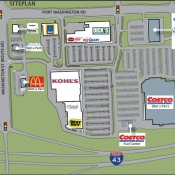 Plan of mall Grafton Commons