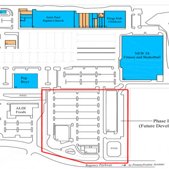 Plan of mall Great Eastern Plaza