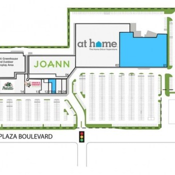 Plan of mall Great Lakes Plaza