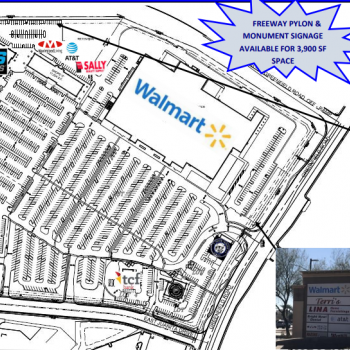 Plan of mall Greenfield Gateway
