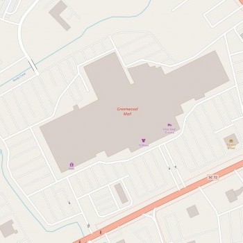 Plan of mall Greenwood Mall