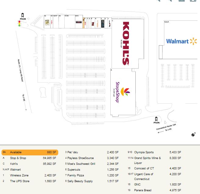 Groton Square Shopping Center store list, hours, (location Groton