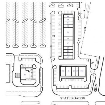 Plan of mall Gulf Breeze Marketplace