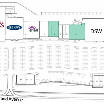 Plan of mall Gurnee Town Center