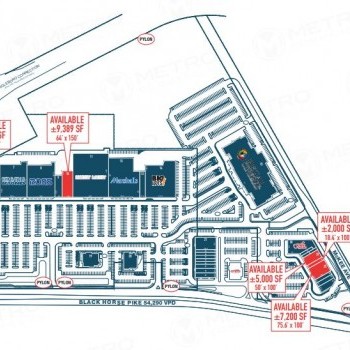Plan of mall Hamilton Commons