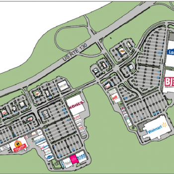 Plan of mall Hamilton Marketplace