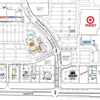 Plan of mall Hammock Landing