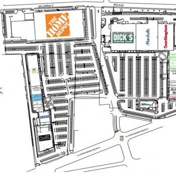 Plan of mall Hanover Commons