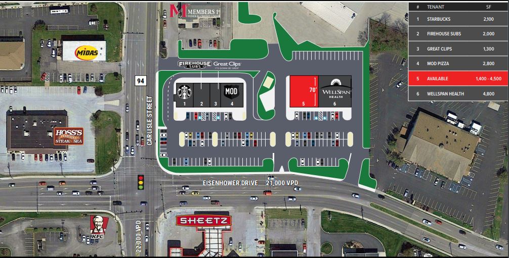 Midas in Hanover Crossings store location, hours (Hanover