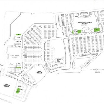 Plan of mall Harbour View Marketplace