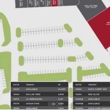 Plan of mall Hartland Plaza