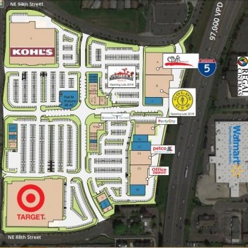 Plan of mall Hazel Dell Towne Center