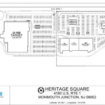 Plan of mall Heritage Square