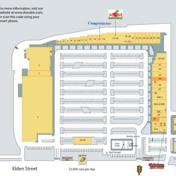 Plan of mall Herndon Centre