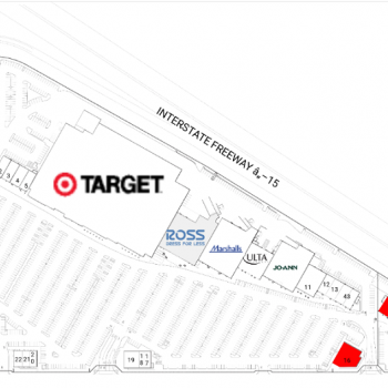 Plan of mall High Desert Gateway I & II