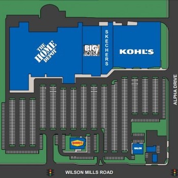 Plan of mall Highland Plaza