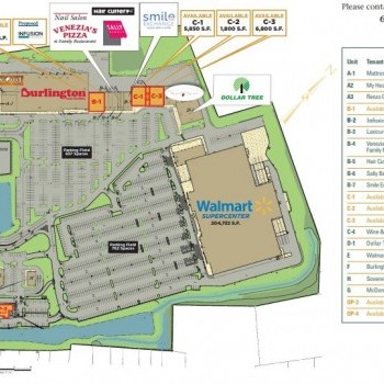 Plan of mall Hilltown Crossings
