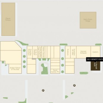 Plan of mall Holland Town Center
