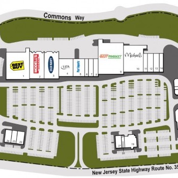 Plan of mall Holmdel Commons