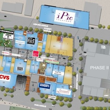 Plan of mall Hudson Lights at Fort Lee