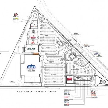 Plan of mall Independence Marketplace