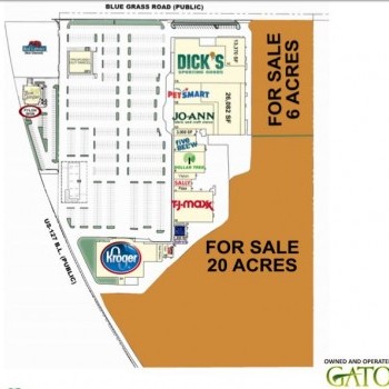Plan of mall Indian Hills Plaza