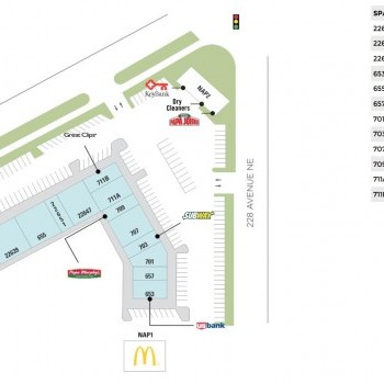Plan of mall Inglewood Plaza