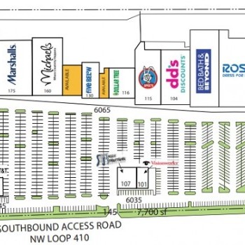 Plan of mall Ingram Festival