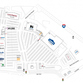 Plan of mall Innes Street Market
