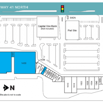 Plan of mall Inverness Regional Shopping Center