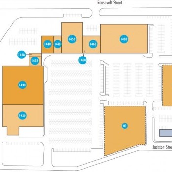 Plan of mall Ironwood Commons