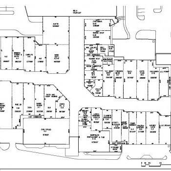 Plan of mall Jasper Mall