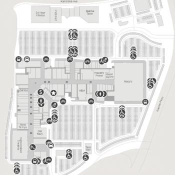 Plan of mall Ka Makana Ali'i