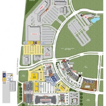 Plan of mall Katy Grand Square