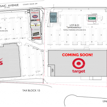 Plan of mall Kearny Plaza Shopping Center