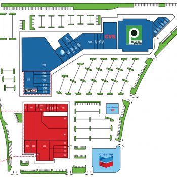 Plan of mall Kendall Place